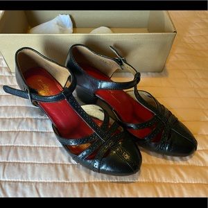 Black Remix Vintage Dance Shoes - Starlet